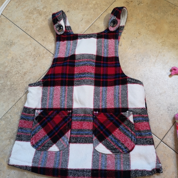 Baby Girl Bundle Dress - Romper - Tights - Picture 8 of 14